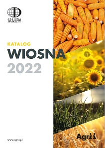 Katalog Agrii Wiosna 2022: kukurydza, słonecznik, trawy, zboża jare