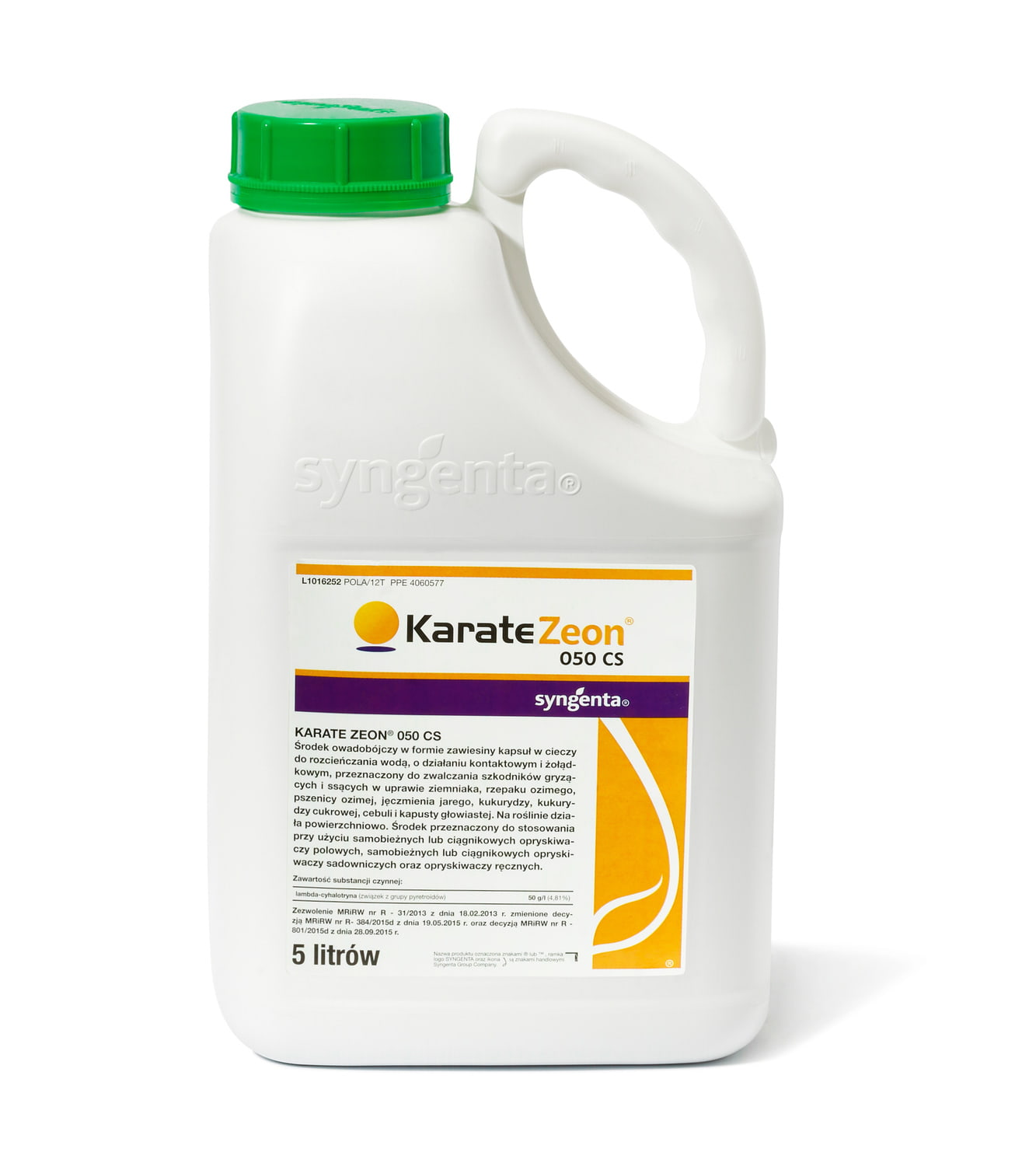 Karate Zeon 050 CS/5L Środki ochrony roślin Agrii