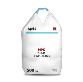 NPK 7-15-20 +6CaO+9S Blend 500kg