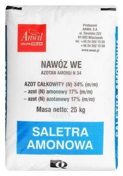 Saletra am. z mg 34% Anwil / 25 kg