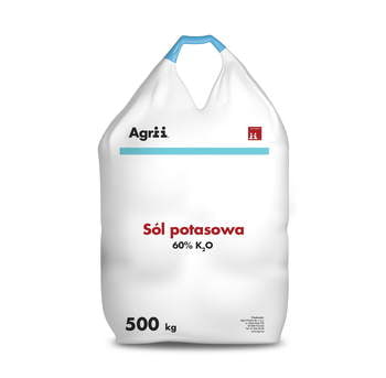 Sól potasowa 60% K2O/BB 500kg